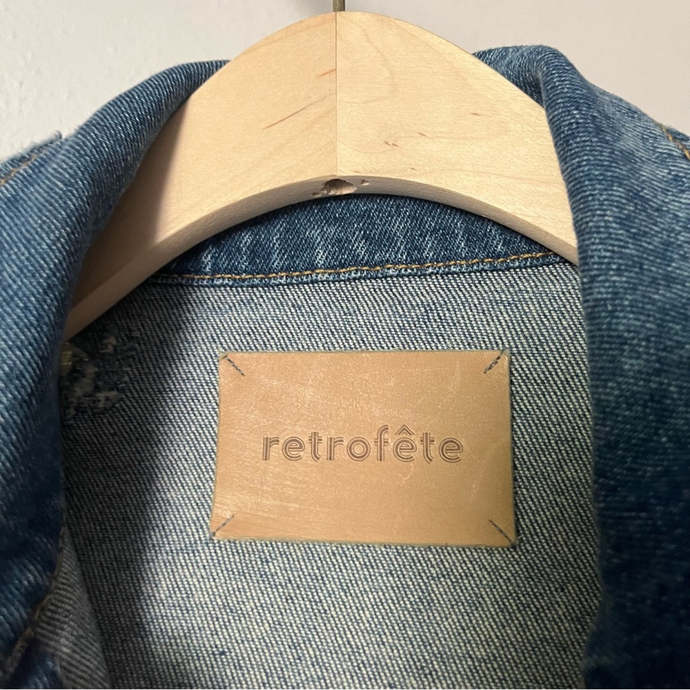 Retrofete Blue Jean Jacket - Picture 9 of 11